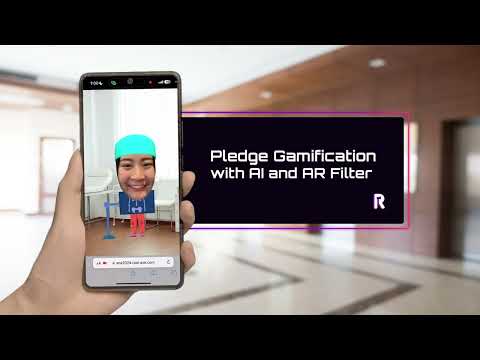 Interactive Health Pledges with AI Gesture Recognition and AR Filters [Video]