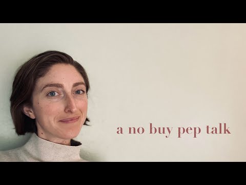 a no buy pep talk [Video]