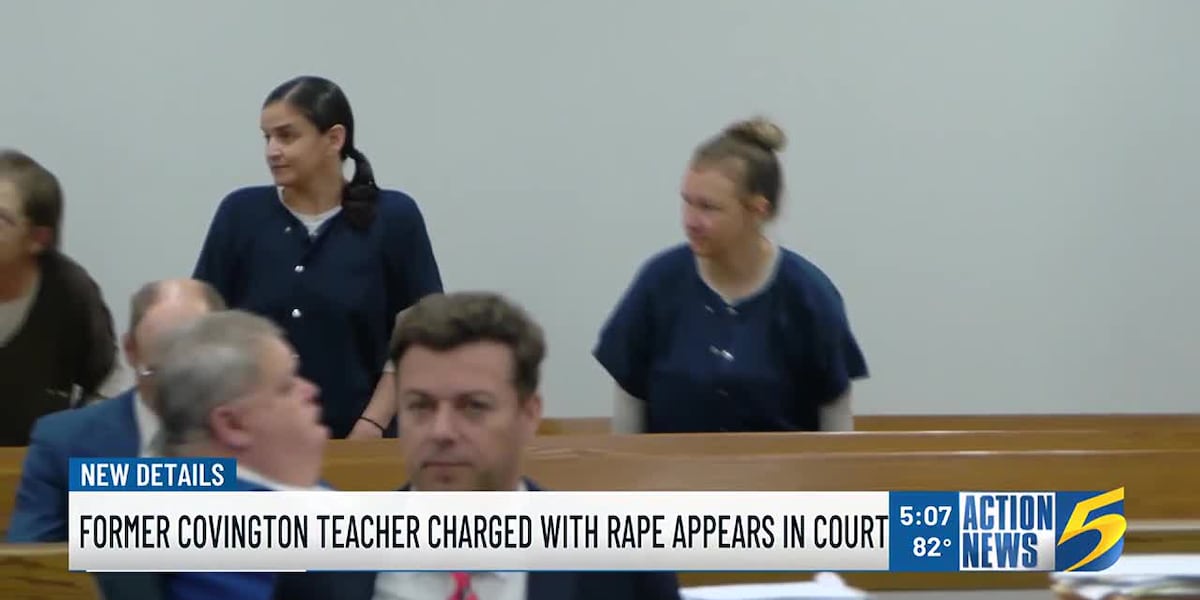 Ex-teacher accused of raping student appears in court [Video]