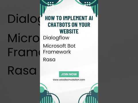 Tools to Implement AI Chatbots to your Website [Video]
