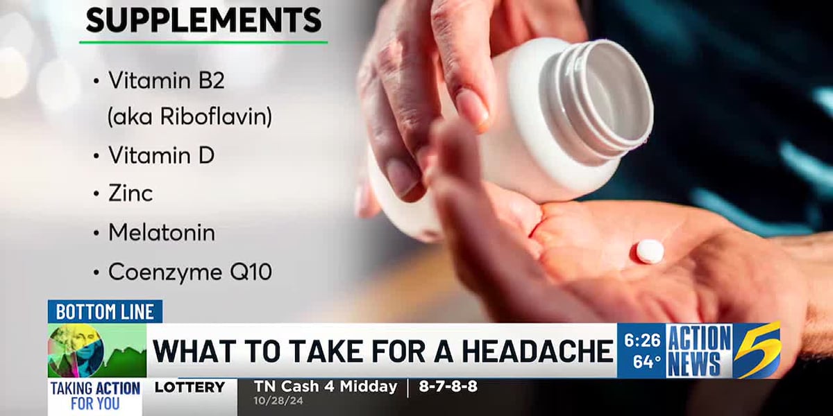 Bottom Line: What To Take For A Headache [Video]