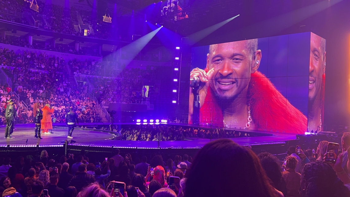 Usher brings career-spanning performance to St. Louis in 2 shows [Video]