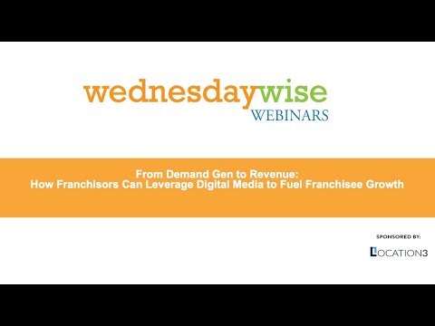 Webinar: Franchisor Demand Gen Strategies for Franchisee Growth [Video]