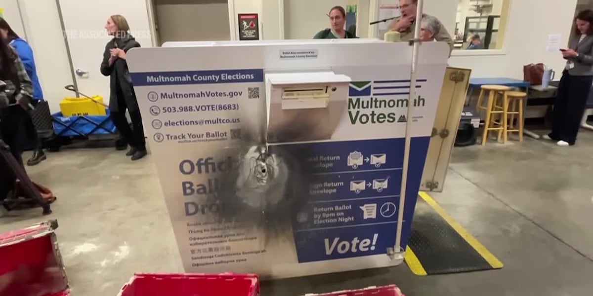 Ballot drop box fires highlight concerns that election conspiracy theories are making them a target [Video]