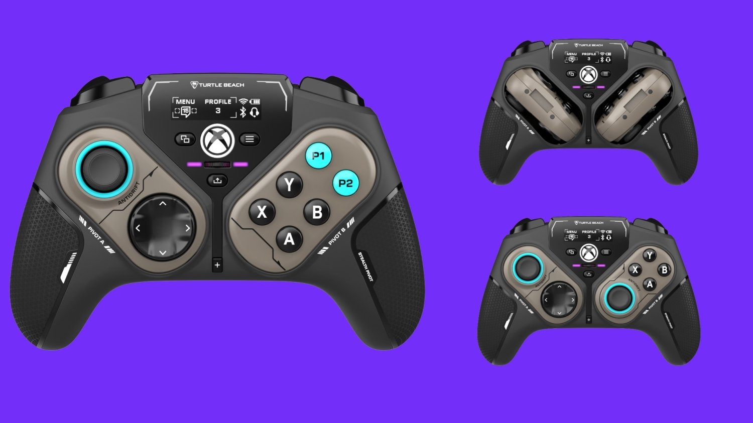 Turtle Beach’s Stealth Pivot controller for PC and Xbox has a rotating stick and button layout [Video]