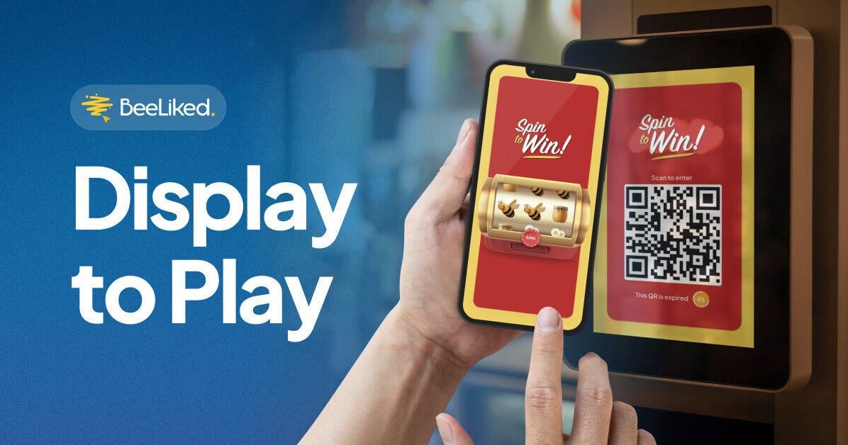 BeeLiked Launches New ‘Display to Play’ Feature to Extend Gamified Customer Engagement for Face-to-Face Interactions | PR Newswire [Video]