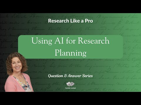 Using AI for Research Planning [Video]