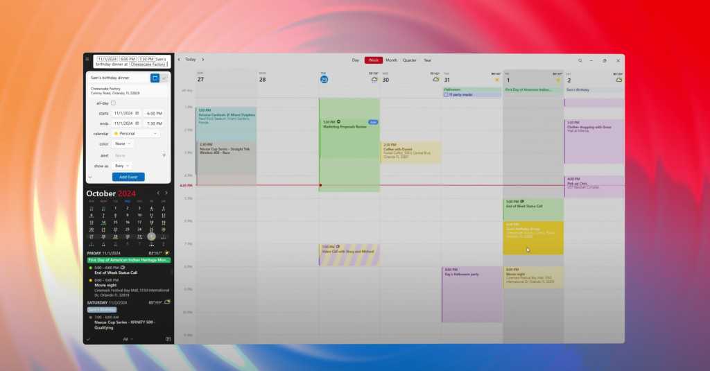 This luxury calendar app, previously Apple-exclusive, is now on Windows [Video]