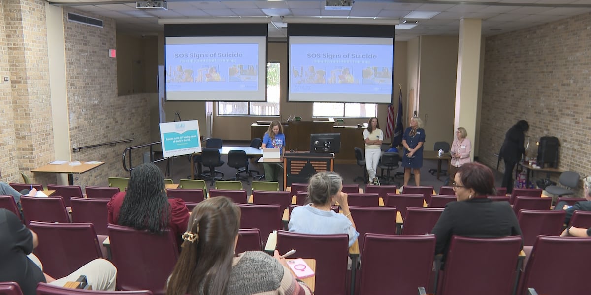 Childrens Coalition of NELA hosts Women Take Flight: Signs of Suicide [Video]