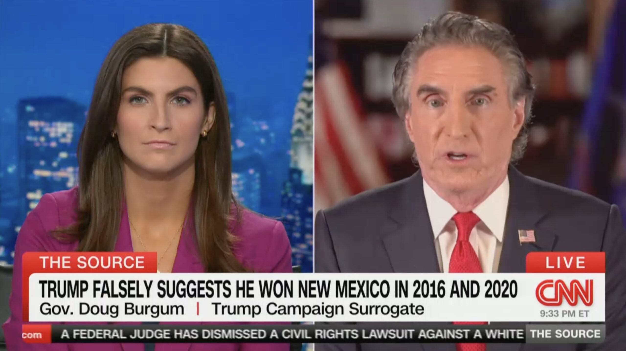 Doug Burgum Refuses To Say Trump Should Not Declare Victory Before Election Results Are in When Repeatedly Pressed on CNN [Video]