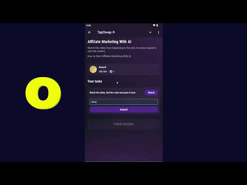 Affiliate Marketing With AI | Tapswap Code | How to Start Affiliate Marketing With AI [Video]