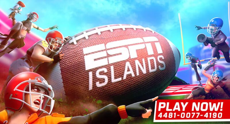 Celebratory Sports Fan Games : espn fortnite island [Video]