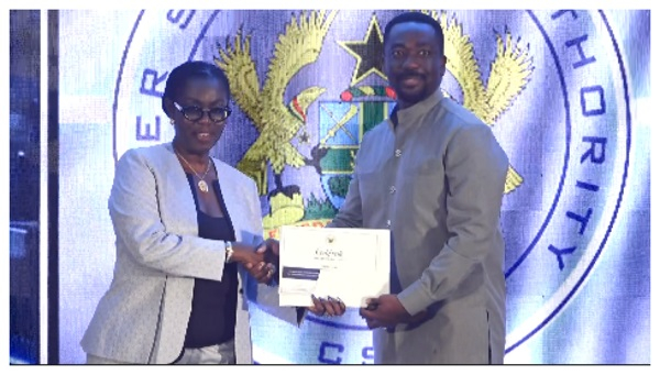 GhanaWeb receives Media Partnership Award at 2024 Cybersecurity Awards [Video]