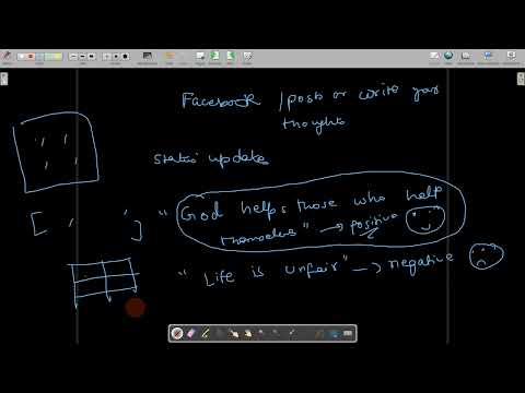 Facebook sentiment analysis using python [Video]