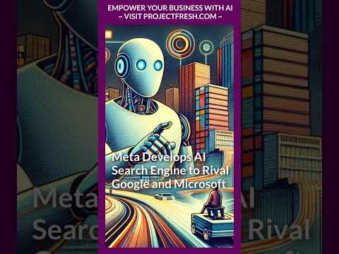 Meta Develops AI Search Engine to Rival Google and Microsoft [Video]