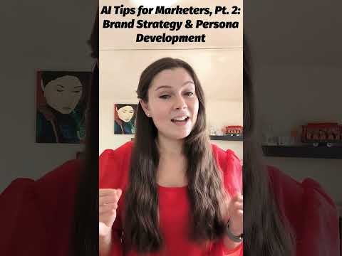 AI Tips for Marketers: Brand Strategy & Persona Development [Video]