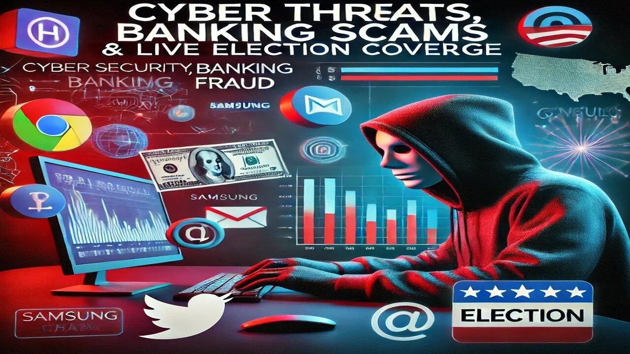 Election 2024 Live, Cyber Warfare, Bank Fraud, [Video]