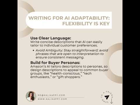 Optimizing Amazon Listings for AI-Driven Personalization | Guide for Copywriters & SEO Pros [Video]