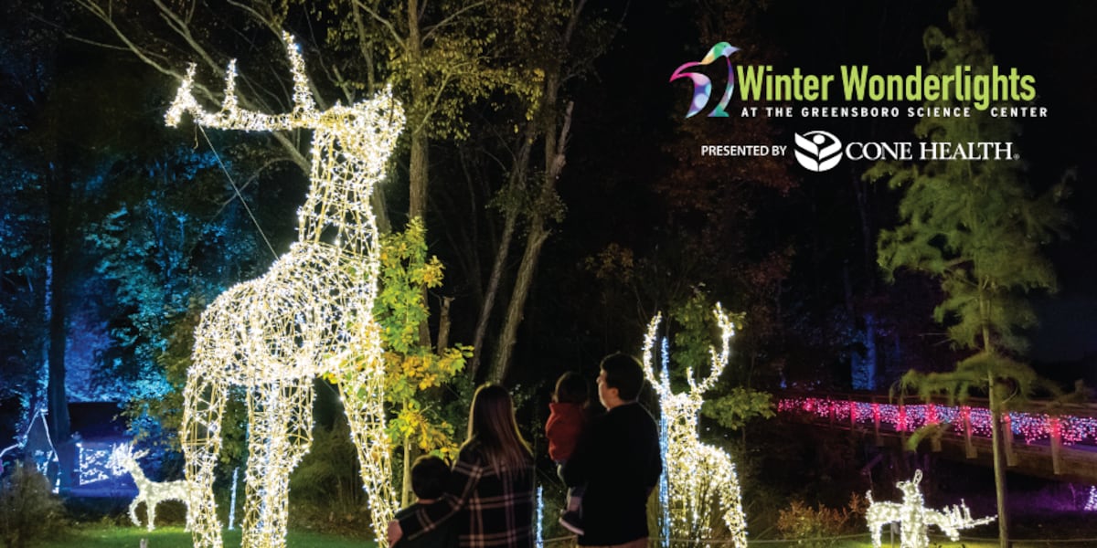 Winter Wonderlights at the Greensboro Science Center [Video]