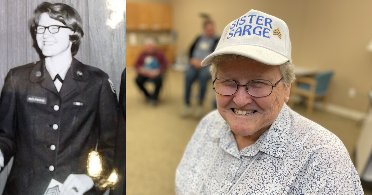 Vietnam veteran turned ‘swearing nun’, Sister Sarge tackles PTSD [Video]