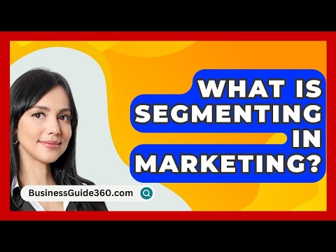 What Is Segmenting In Marketing? – BusinessGuide360.com [Video]