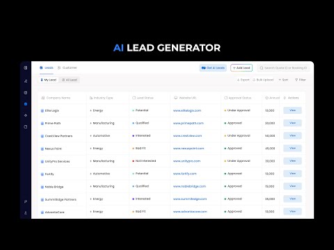 Elyxr CRM’s AI powered lead Generation feature for Freight Forwarders [Video]