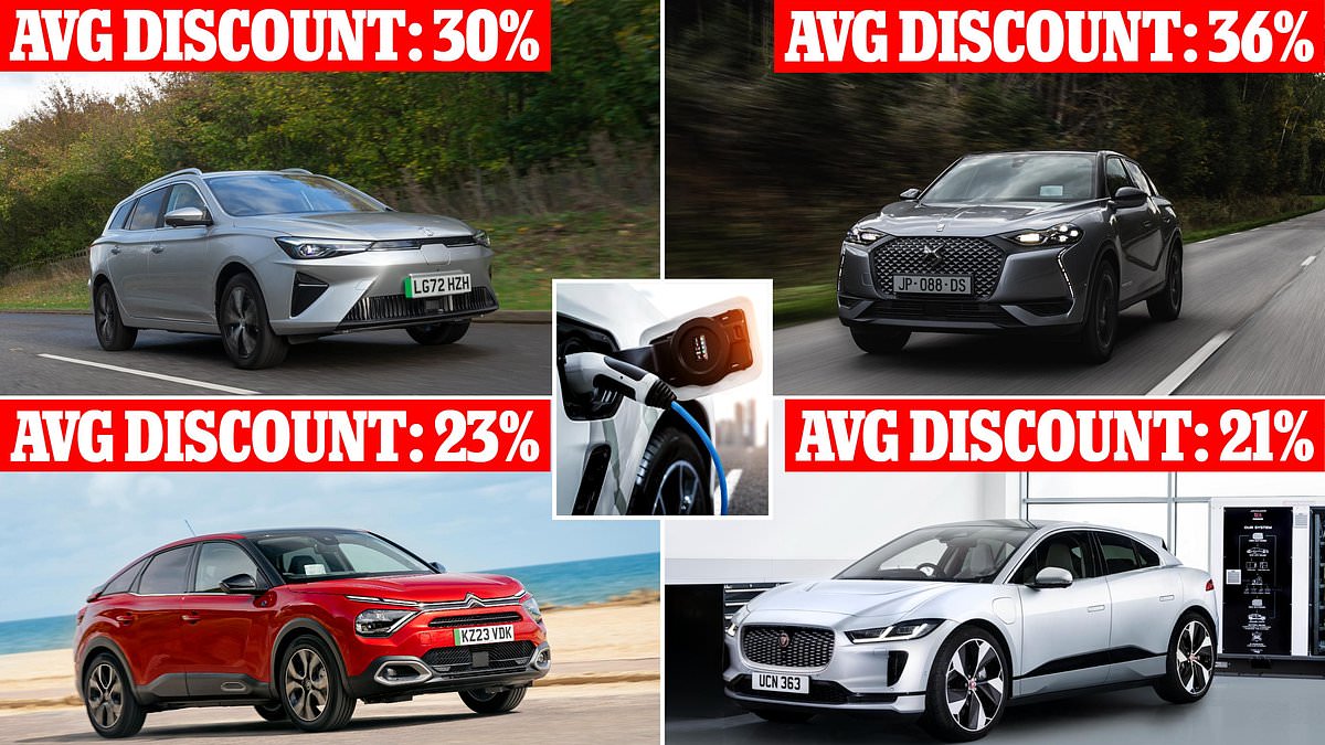 Car makers slash new EV prices by up to a THIRD in desperate bid to meet binding end-of-year sales targets [Video]