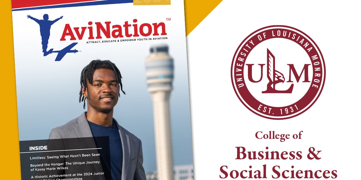 ULM aviation student featured on magazine cover [Video]