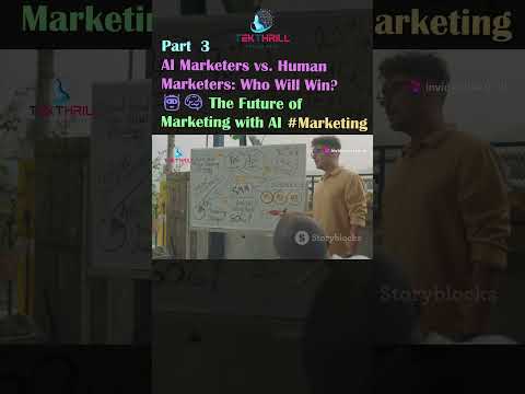 AI Marketers vs. Human Marketers: Who Will Win? 🤖🧠 The Future of Marketing with AI #AI #Marketing P3 [Video]