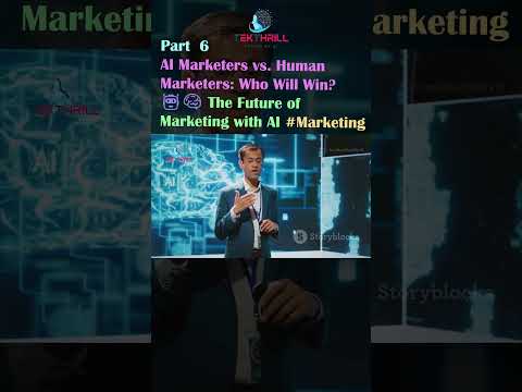 AI Marketers vs. Human Marketers: Who Will Win? 🤖🧠 The Future of Marketing with AI #AI #Marketing P6 [Video]