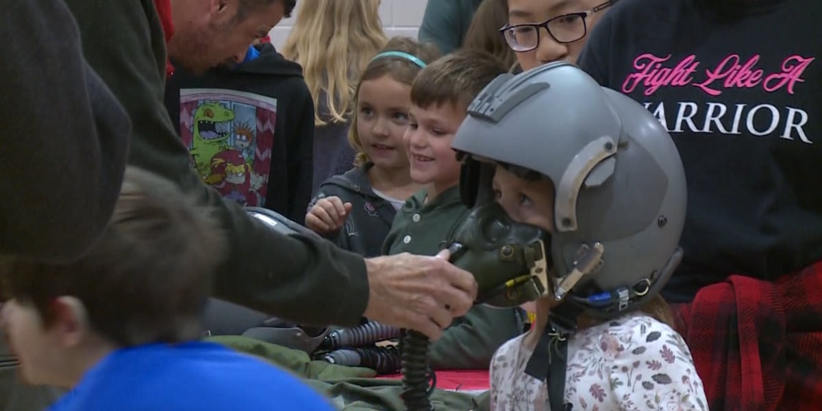 Trinity Lutheran School celebrates Veterans Day [Video]