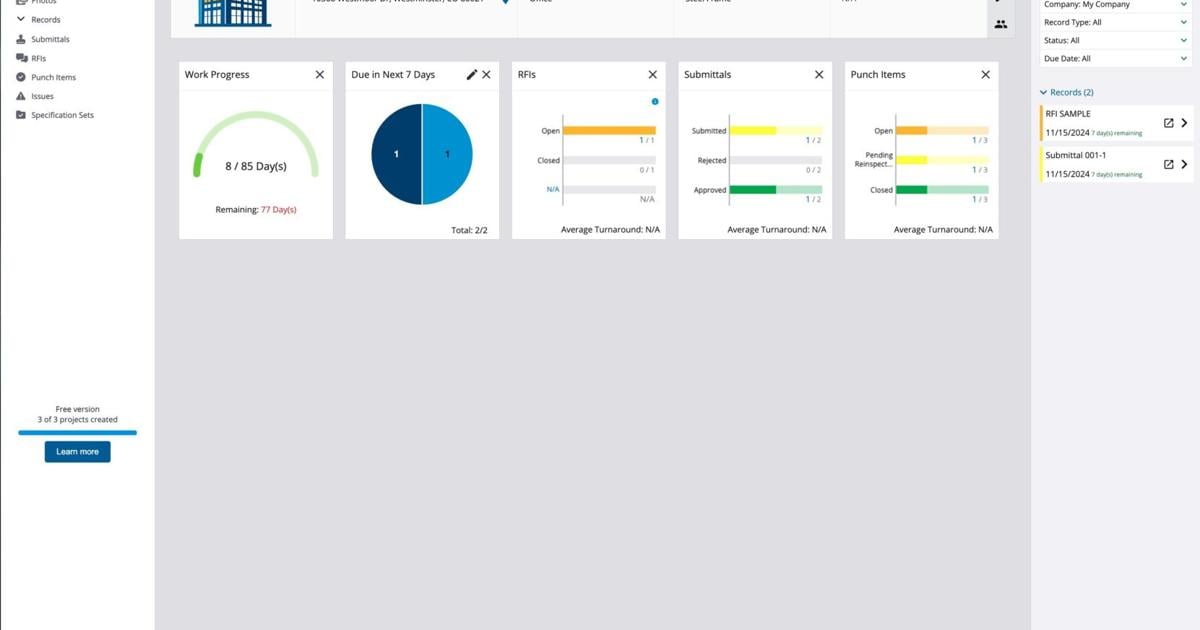 Trimble Expands Access to Advanced Construction Project Management Capabilities with Free Version of ProjectSight Software | PR Newswire [Video]