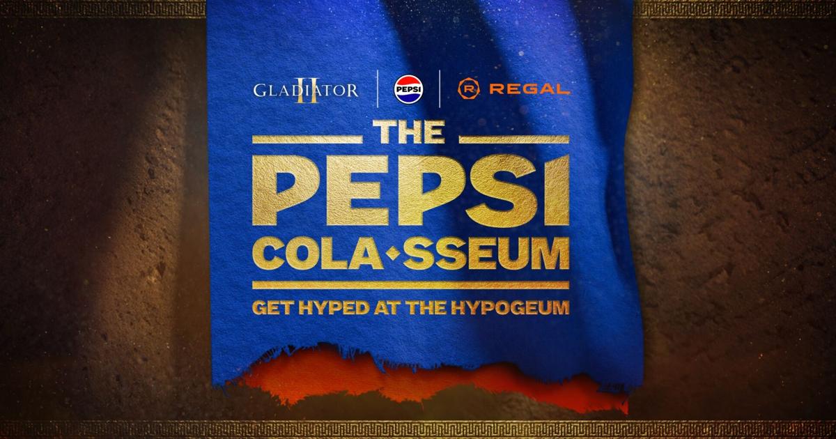 PEPSI and Regal Are Transforming a New York City Theatre Into the Roman COLAsseum For Exclusive Fan Event Celebrating Paramount Pictures’ Highly Anticipated Gladiator II Film | PR Newswire [Video]