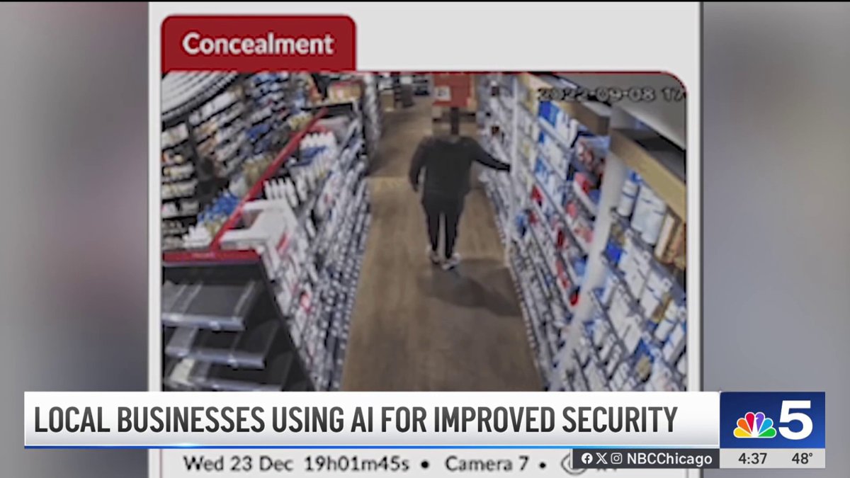 South Loop convenience store uses AI software to prevent shoplifting  NBC Chicago [Video]