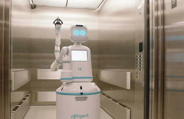 Moxi reaches milestone of 100,000 autonomous elevator rides in hospitals [Video]