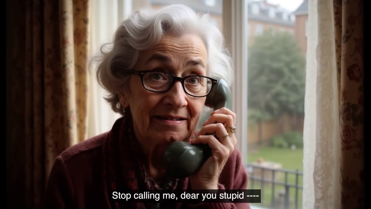 Generative phone scam baiter lady picks up to prove AI can be a force for good [Video]