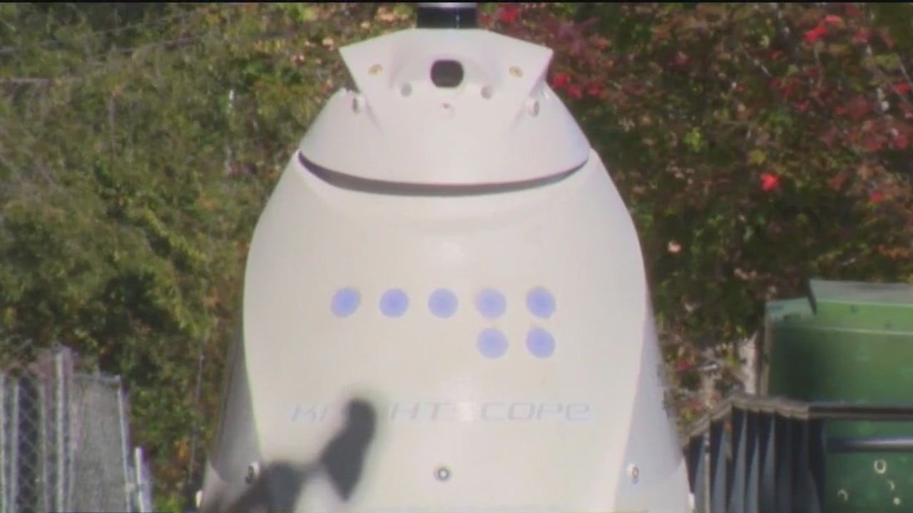 Security robot patrols Old Fourth Ward [Video]