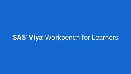 SAS expands free learning software portfolio with new SAS Viya Workbench for Learners [Video]