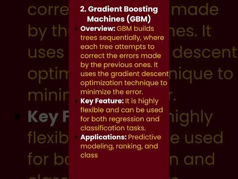 Boosting Algorithms Made Easy: Guide to Gradient Boosting, XGBoost, and LightGBM I [Video]