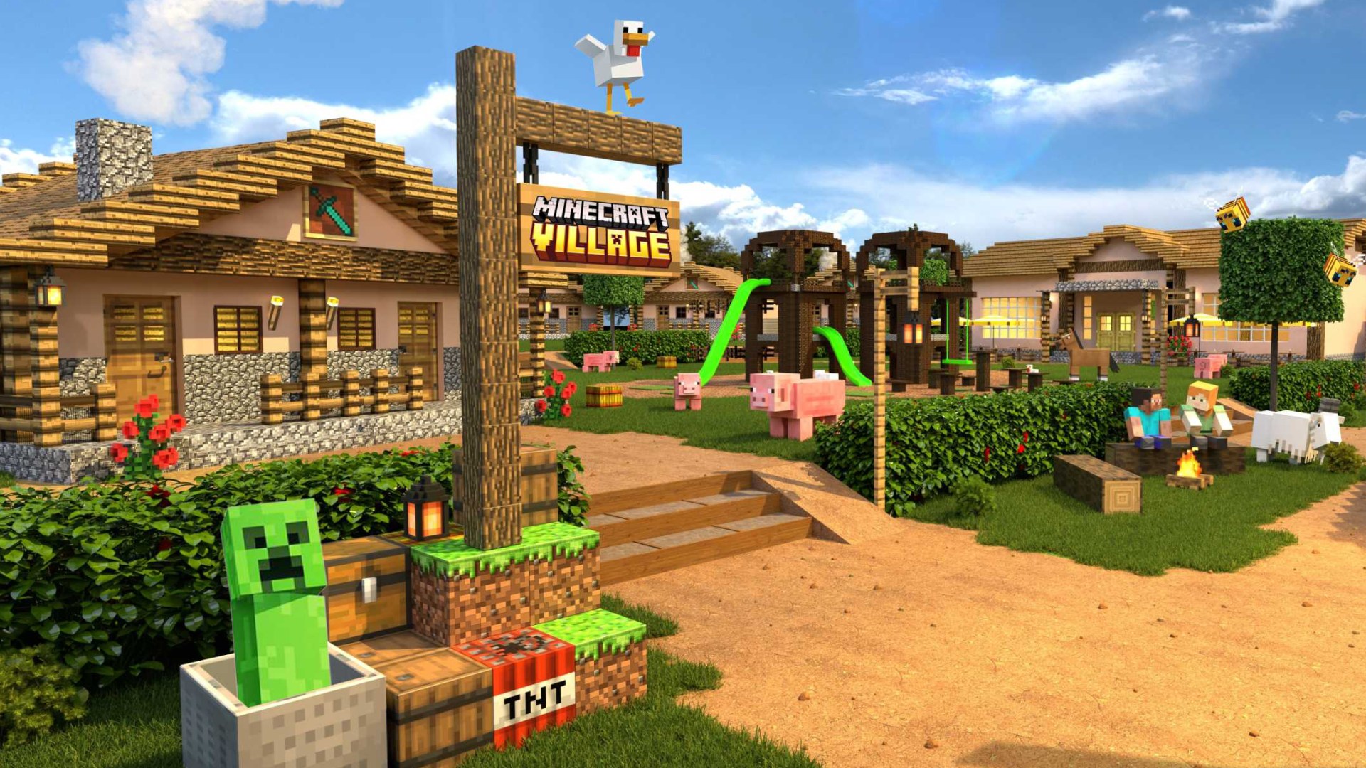 New Minecraft World coming to the UK – with video game-themed ride and immersive experience