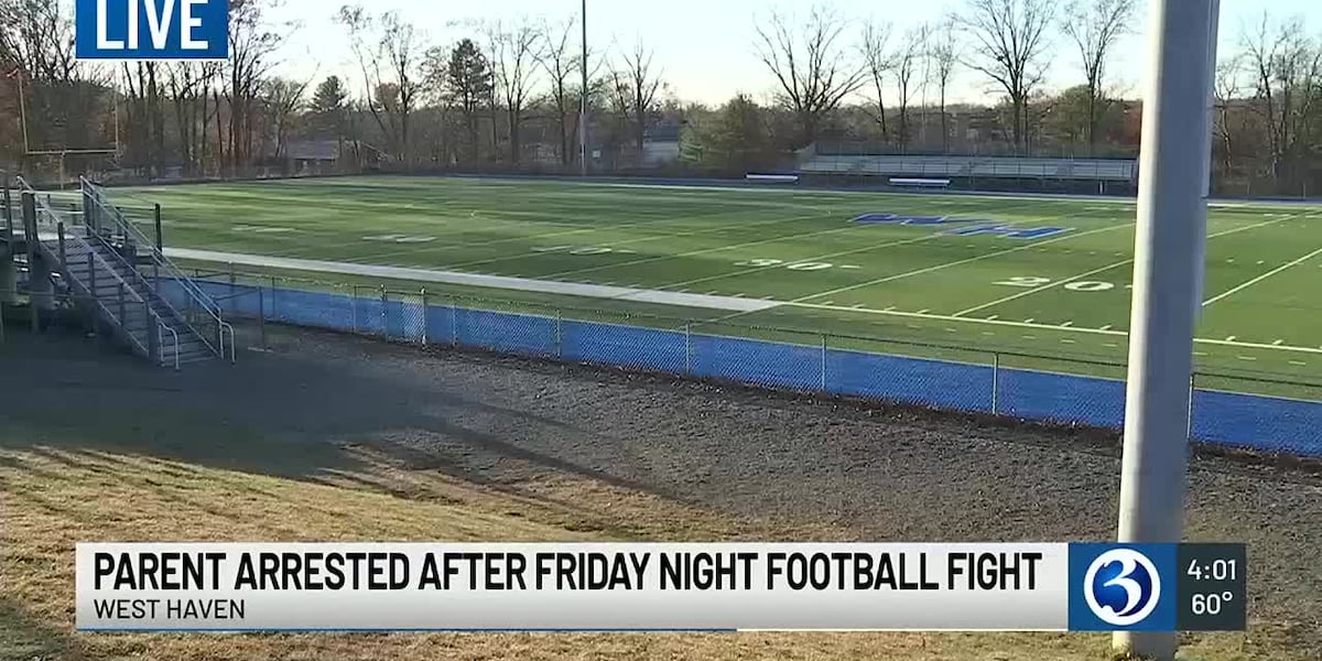 Multiple police officers suffer minor injuries following fight at high school football game in West [Video]