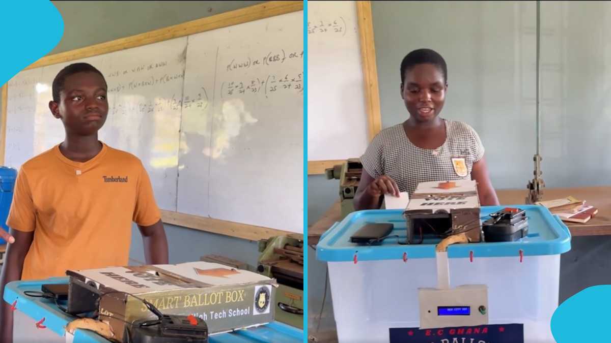 Students At Obuasi Sec Tech Develop AI-Powered Ballot Box To Stop Election Malpractices [Video]