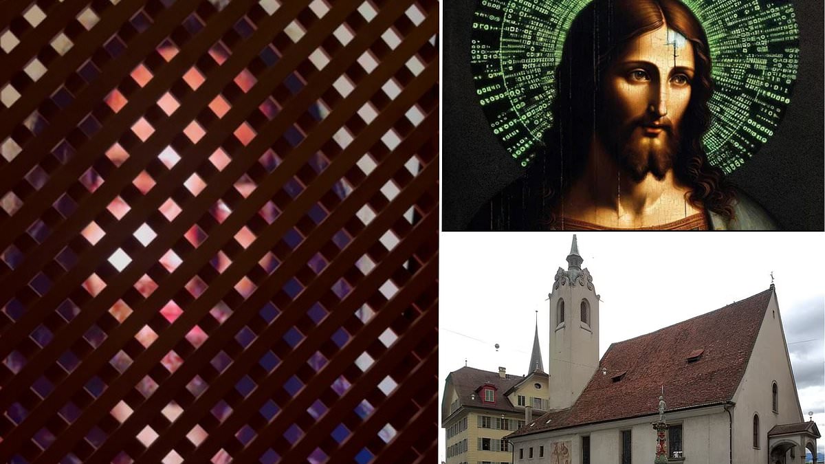 Church in Switzerland is using an AI-powered Jesus hologram to take confession [Video]