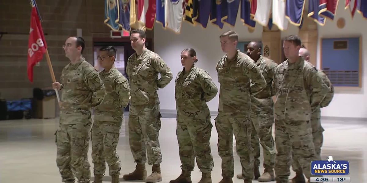 Change of command and deployment ceremony: The 208 gets ready to head to Kuwait [Video]