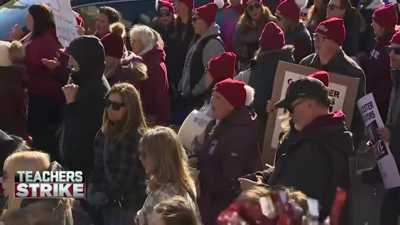 Teachers strikes on North Shore continue, draining union account and cutting into school vacations - Boston News, Weather, Sports [Video]