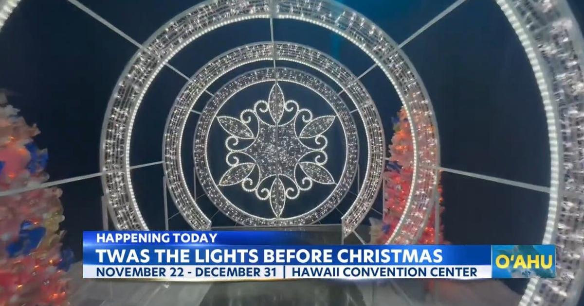 "Twas the Lights Before Christmas" immersive holiday display opens on Oahu | Video