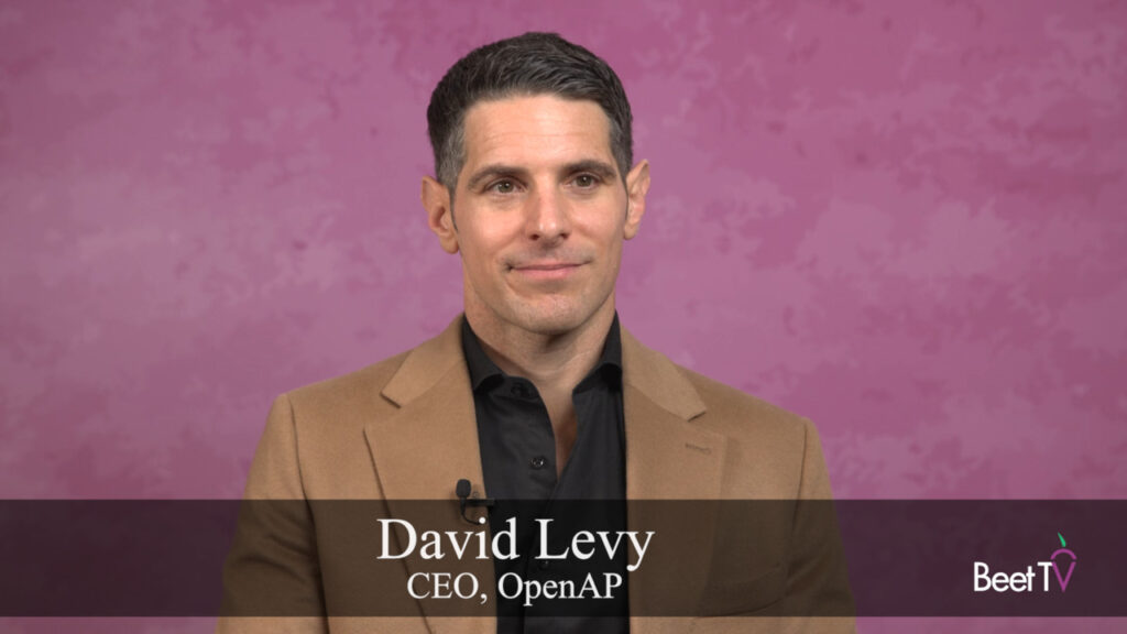 Streaming Advertising Has a Consistency Challenge for Audience Targeting: OpenAPs Levy  Beet.TV [Video]