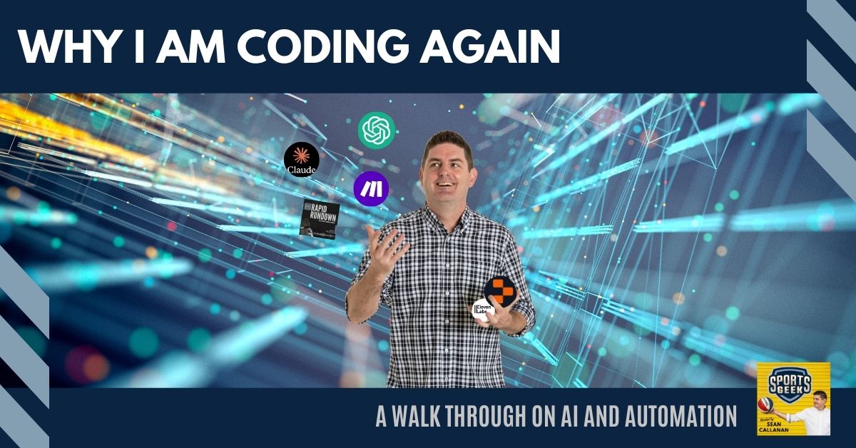 Why I am coding again [Video]