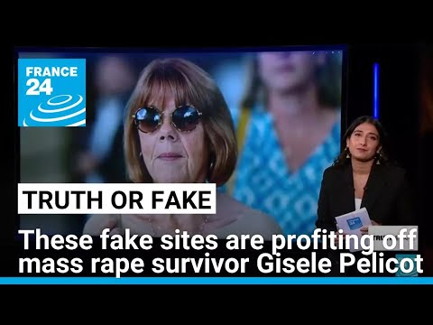 Mazan rapes: Fake profiles, sites are pretending to be Gisèle Pélicot for money • FRANCE 24 [Video]