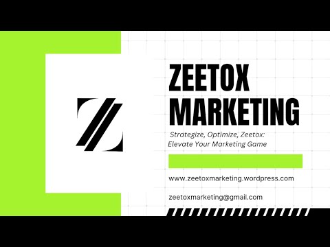 Zeetox Marketing: Empowering Brands with Creative Strategies [Video]